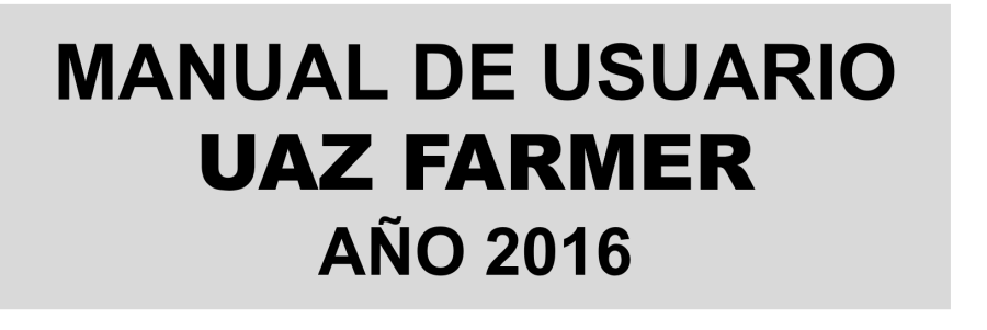 imagen de UAZ FARMER – AÑO 2016