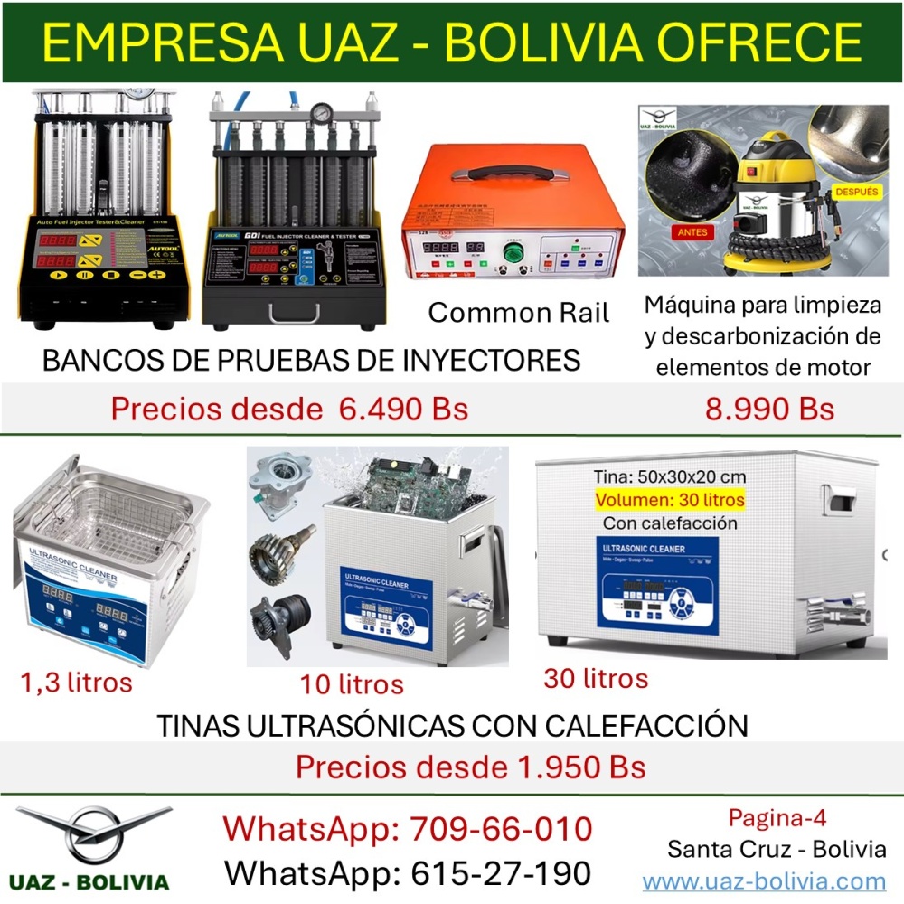 imagen de Bancos de pruebas & Tinas ultrasonicas