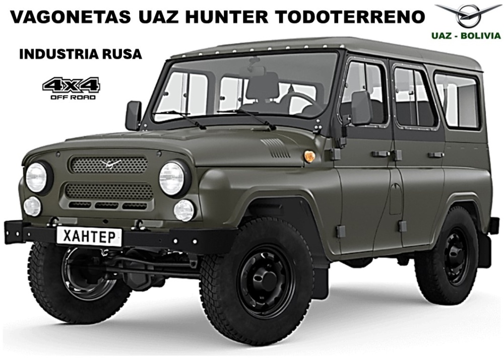 imagen de Vagonetas UAZ Hunter