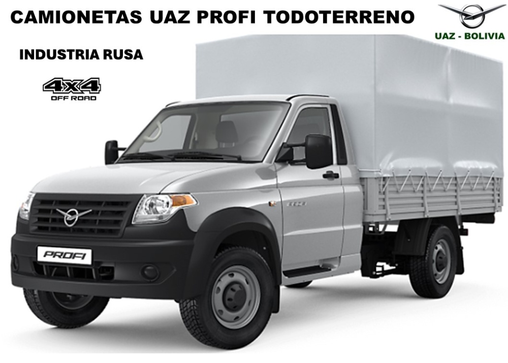 imagen de Camionetas UAZ Profi 4x4