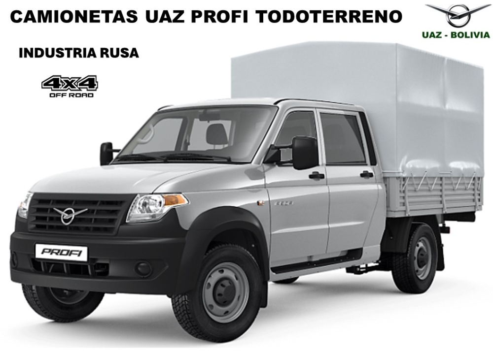 imagen de Camionetas UAZ Profi 4x4