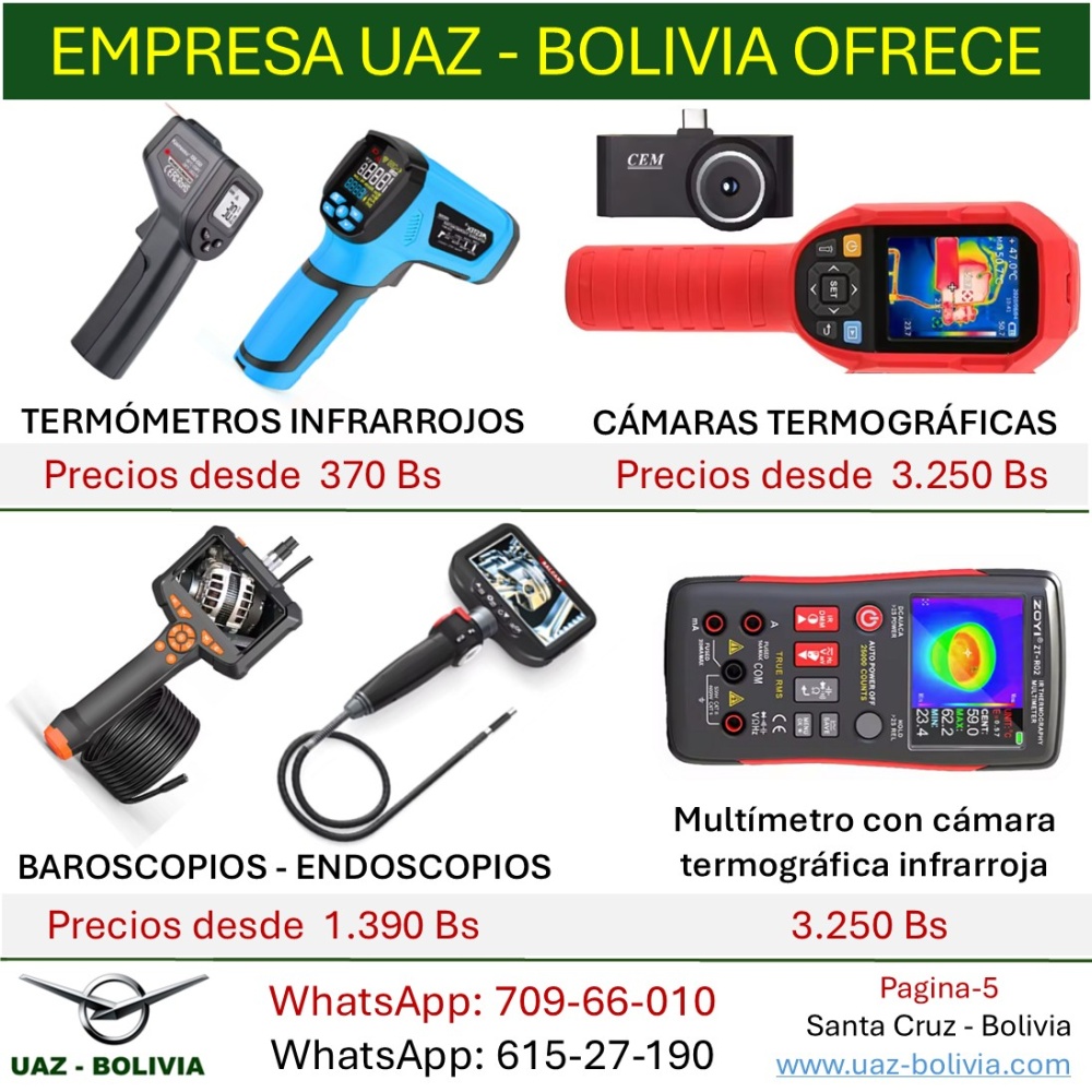 imagen de Baroscopios – endoscopios & Termómetros infrarrojos & Cámaras térmicas 